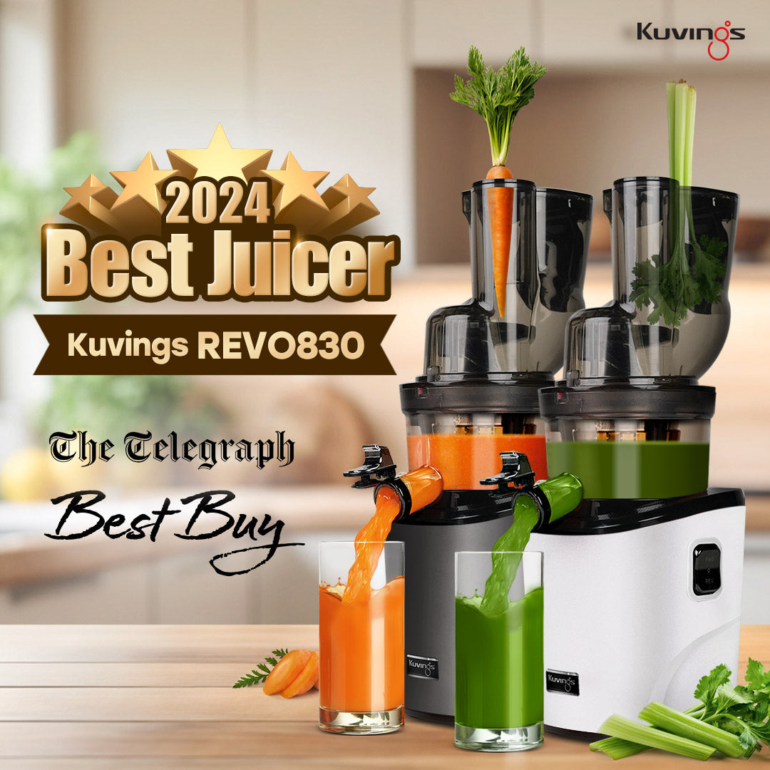 The Telegraph selects the REVO830 as the “BEST OVERALL” juicer of 2024.